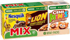Mini paquetes de cereales Nestlé Mix, 6 piezas, 1 paquete (1x200g a 4x30g, 2x40g)