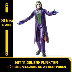 DC Comics the Dark Knight - Figura de acción Joker Conocido de la legendaria trilogía el Caballero Oscuro en 30cm. A partir de 3 años Figuras de acción Naty Shop