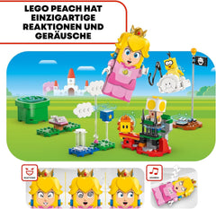 LEGO Super Mario Aventuras con Melocotón Interactivo, Set de Juego Infantil con Sapo Amarillo, Regalo de Nintendo para niños, niñas y todos los jugadores a partir de 6 años 71441 Juegos de construcción Besuche den LEGO-Store
