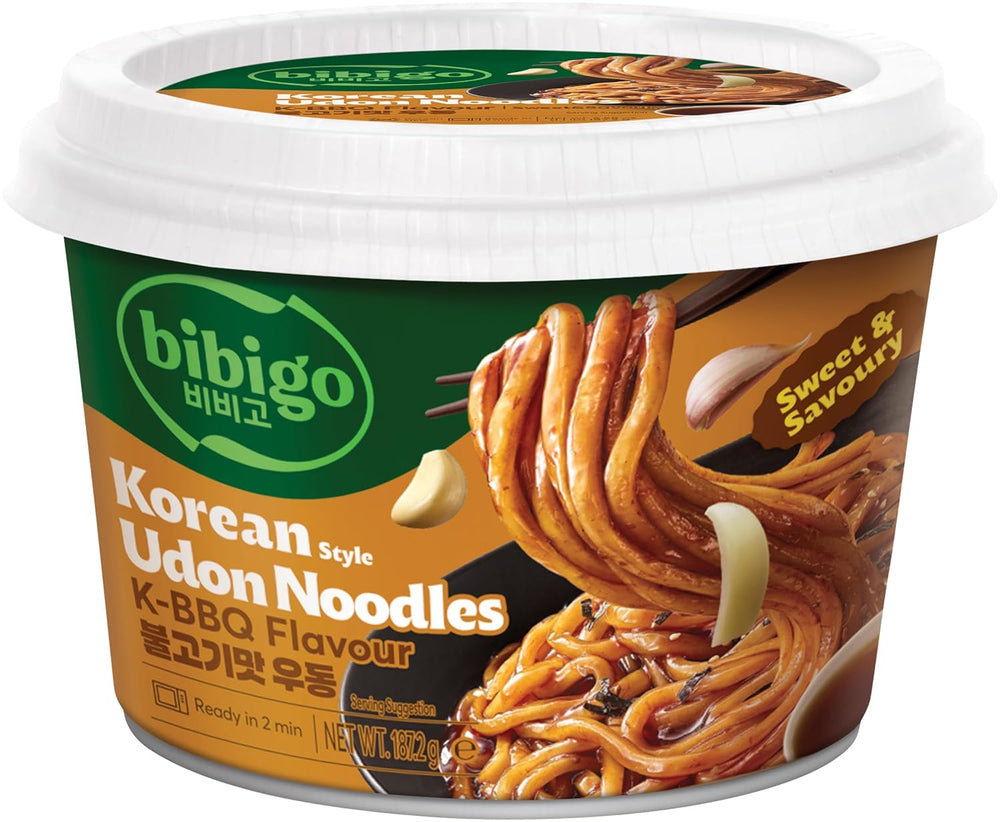 BIBIGO - Fideos Udon Coreanos a la Parrilla - (1 x 187,2 g)