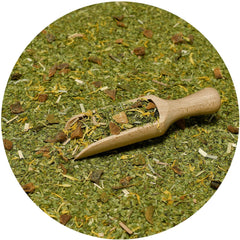 Verde Mate Green Mango & Maracuya 0,5Kg | Ceai de fructe Mate | Gustul exotic al ceaiului Mate | Puterea răcoririi | Stimulare naturală | Ceai Mate din Brazilia | 500 G