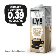 Oatly Haferdrink Bio Barista 1l (paquete de 6)