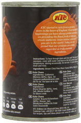 - Garbanzos marrones (enlatados), paquete de 12 (12 x 400 g)