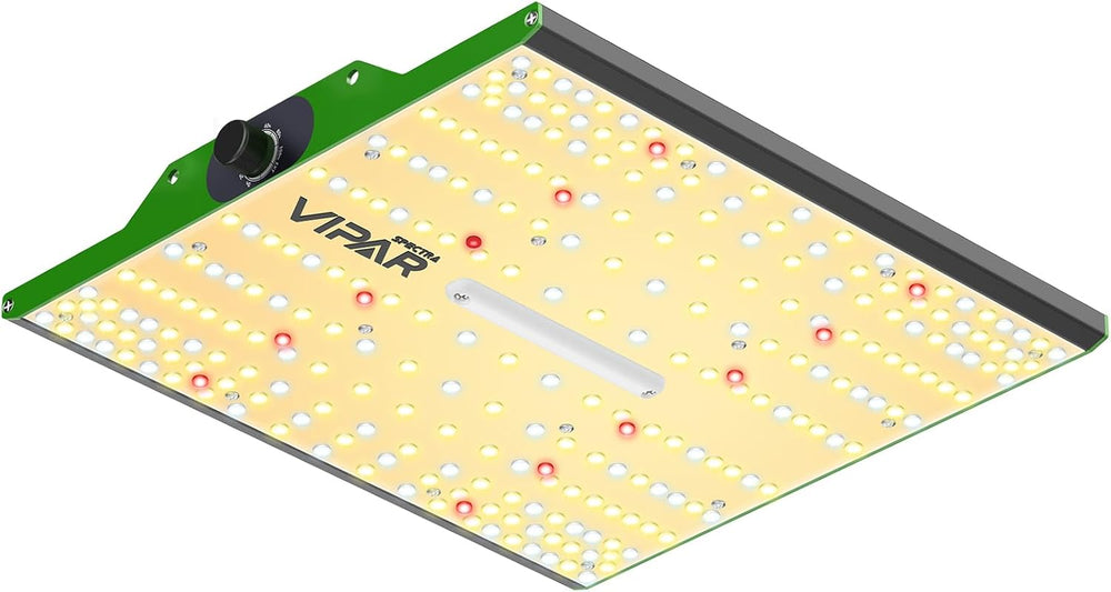 VIPARSPECTRA P1000 Luz de cultivo LED de espectro completo 2024 Luz de cultivo LED 0%-100% regulable para invernaderos Plantas de interior Plántulas Verduras Flores Tiendas de cultivo 60x60cm y 80x80cm