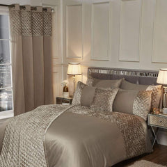 Emma Barclay Juego de cama Glamour para cama de matrimonio, visón, poliéster, crema Emma Barclay Camas y Edredones