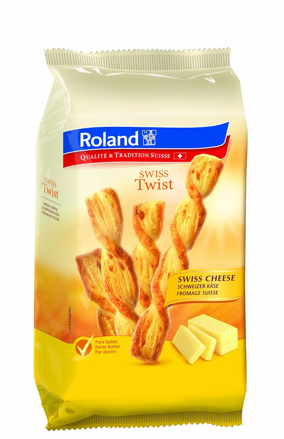 Swiss Twist Schweizer Käse 100 g, paquete de 12 (12 x 100 g)