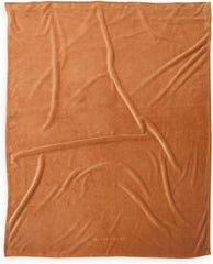 TOM TAILOR Pătură Wellsoft, 150X200 Cm, 100% Poliester/ Wellsoft, brodată cu logo, PĂLTUȚĂ WELLSOFT Orange (Coral cald) Plapumi si pilote Naty Shop Portocaliu 150X200 Cm