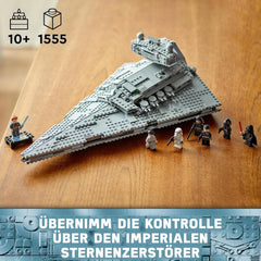 LEGO Star Wars Destructor Estelar Imperial, Set de Nave Estelar, Juguete de Construcción, Set de Juego de Darth Vader y Cal Kestis, Regalo de Cumpleaños para Niños, Niñas y Fanáticos 75394 Juegos de Construcción Besuche den LEGO-Store