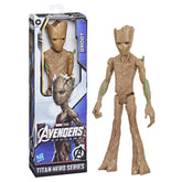 Hasbro Marvel Avengers Titan Hero Series Groot, 30 Cm Big Figure for Avengers: Endgame, Jucărie Marvel pentru copii cu vârsta peste 4 ani Action figures Naty Shop Groot