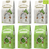Elf-Family 6 Cajas (12 Piezas) Fideos Shirataki Konjac Orgánicos Ultra Bajos en Carbohidratos Veganos Sin Gluten - 1,62 kg, Sin Carbohidratos/Keto/Bajos en Calorías/Sin Grasa/Sin Azúcar Fideos Instantáneos - Espagueti y Fettuccine