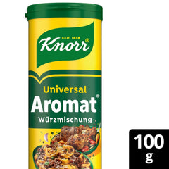 Knorr Würzmischung Universal Aromat für schnelle Gerichte zum Condimento y condimento de carnes, verduras, salsas y más 100 g