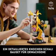 LEGO Fortnite shali de hueso - Incluye lanzador de pintura y recogedor de cuencos - Artículo de colección para fanáticos de los videojuegos - Set de construcción para adultos como decoración del hogar o la oficina - 77072 Juegos de construcción Besuche den LEGO-Store