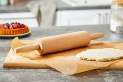 Westmark Teig-/Backrolle/Nudelholz, aus Buchenholz, Largo: 46 cm, Holz, Woody, Hellbraun, 30012270