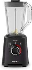 Batidora con base Tefal Perfectmix+, 3 programas automáticos, Powelix-Klingentechnologie, sistema de refrigeración por aire, 2 L de capacidad, Tritan-Behälter, Inkl. Spatel, Schwarz, BL88A831 Cocina Naty Shop