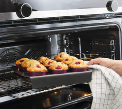 Tefal Creabake J3040104 Kuchenform, 9 Mulden, Antihaftbeschichtung, Austauschbar, Perfektes Backen, Kreative Und Leckere Rezepte, Nicht Compaible Mit Cake Factory, Creabake Moldes y bandejas para hornear Naty Shop