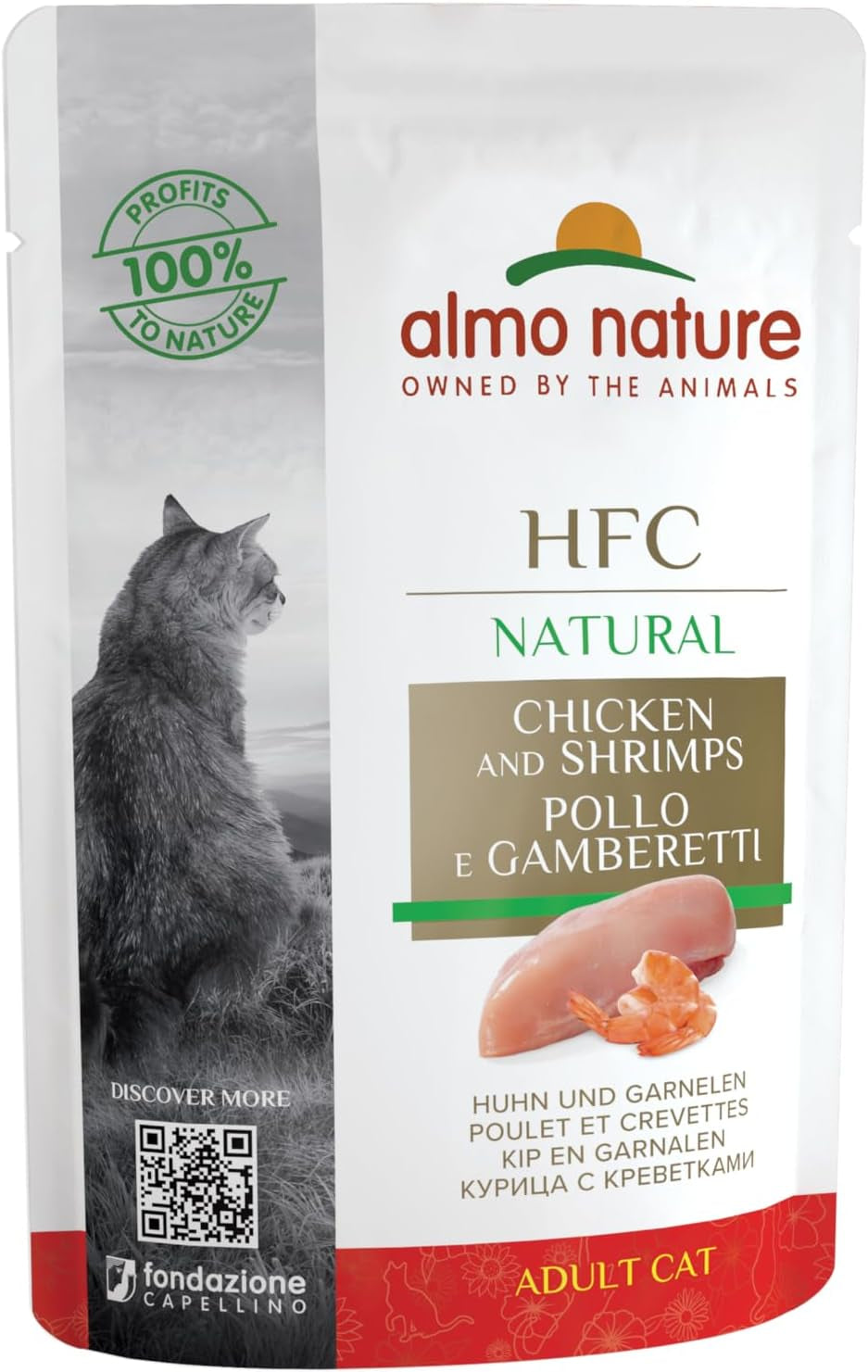 Almo Nature HFC Natural Megapack hrană umedă pentru pisici - file de pui 6Pack (6 X 55G)