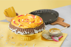 ORIGINAL KAISER Classic Obstbodenform 28 Cm, Obstkuchenform, Gleichmäßige Bräunung & Classic Mini Torteletts 6 Stück, Tartelette Förmchen 10 Cm, Tarteform Klein, Tortelettförmchen Antihaftbeschichte Moldes y bandejas para hornear Naty Shop