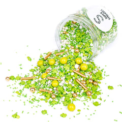 Super Streusel, Lucky Charms, Sprinkles de Azúcar Verde, 90 gramos Sprinkles Naty Shop 90 gramos