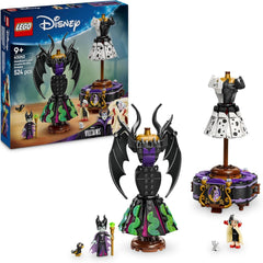 LEGO Ç€ Villanas De Disney Los Vestidos De Maléfica Y Cruella De Vil - Juguete para niños y niñas a partir de 9 años - Incl. 2 minimuñecas y 2 figuras de animales: regalo de aniversario para fans 43262 Juegos de construcción Besuche den LEGO-Store Default Title