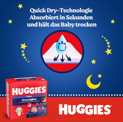 Huggies Night Pants Talla 6 (15-25 kg), Caja De Pañales Mensual, 88 Piezas Mother and Baby Naty Shop
