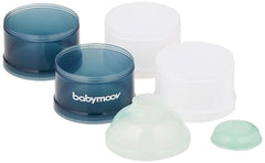 Babymoov Milchpulver-Portionierer, Azul Ártico, 4 Fächer Accesorios Alimentación y Lactancia Bebe Naty Shop