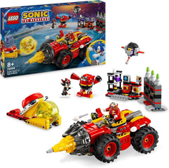 LEGO Sonic the Hedgehog Super Sonic Vs. Set de videojuego de aventuras Egg Drillster Regalo para niños Set de Shadow y Dr. Eggman para niños y niñas de 8 años 76999 Juegos de construcción Besuche den LEGO-Store Default Title