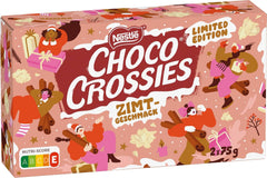 Nestlé Copos crujientes ligeros de canela y almendras crujientes cubiertas con un glaseado blanco que se derrite en la boca y sabor a canela, paquete de 4 (2 x 75 g cada uno)