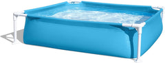Piscina Bestway My First Frame 122 x 122 x 30,5 cm, azul, rectangular