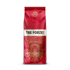 Espresso Caffè - 1kg Espresso Bohnen Traditionelle Röstung über Olivenholzfeuer In Handarbeit - Premium Kaffeebohnen für Vollautomat und Siebträger