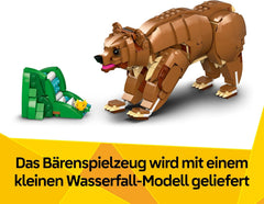 LEGO Creator 3en1 Prächtiges Ross - Pferde Spielzeug - Baue eine Bären- oder Hirschfigur - Geschenk zum Geburtstag für Mädchen und Jungen ab 9 Jahren - 31166