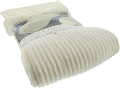 Alfombra de salón Gözze con aspecto de terciopelo, 150 x 200 cm, lana blanca, 40067-00-150200 Camas y mantas Besuche den Gözze-Store