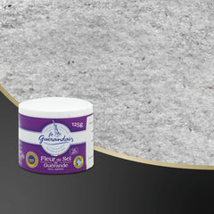 Handgeschöpftes Fleur de Sel, DE GUERANDE, dosis de 125 g