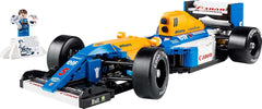 LEGO Icons Williams Racing FW14B con Nigel Mansell - Set de modelo de auto F1 con minifiguras de pilotos de carreras para coleccionar - Decoración de escritorio con soporte - Regalo para adultos y adolescentes fanáticos de los deportes de motor 10353 Juegos de construcción Besuche den LEGO-Store