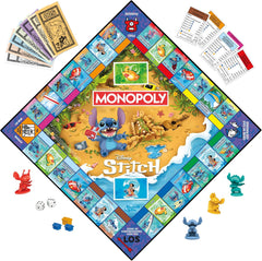 Juego de mesa Monopoly Disney Stitch Edition - versión alemana