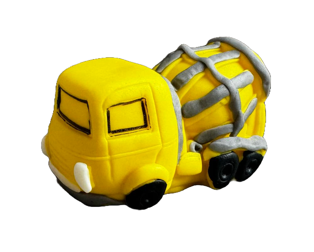 Decoratiune comestibila din pasta de zahar, Betoniera Decoratiuni din Pasta de Zahar Naty Shop