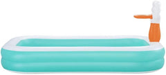 Piscina Familiar Bestway Dunk N' Splash con Aros de Baloncesto 251 x 168 x 102 cm