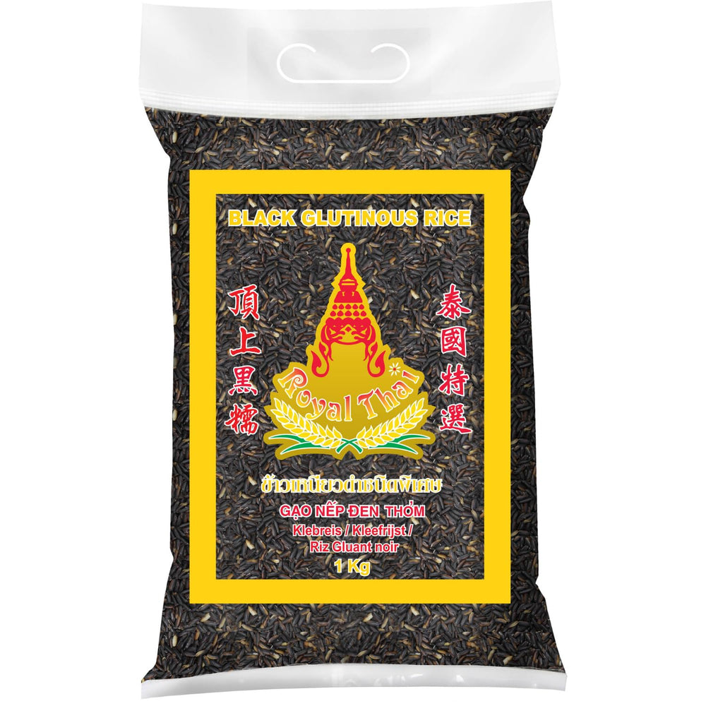 ARROZ ROYAL THAI - Arroz negro pegajoso - 1 x 1 KG