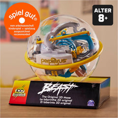 Spin Master Games - Laberinto de bolas 3D Perplexus Beast con 100 obstáculos, juego de paciencia para niños mayores de 9 años y adultos