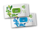 MilleusiPiu Maxi con tapa, 64 toallitas húmedas, 64 unidades