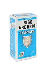 Risera Campanini Arroz Risotto 500 g – Arroz Risotto Italiano, Arroz Riso Arborio, Risotto Cremoso