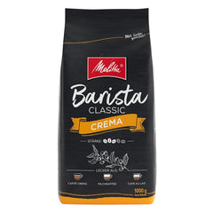 Melitta Barista Classic Crema & Barista Classic Espresso, Ganze Kaffee-Bohnen 1kg, ungemahlen, Kaffeebohnen für Kaffee-Vollautomat, kräftige Röstung, Stärke 5