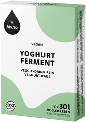 Bio Joghurtferment Vegan – 6x5g – Starterkulturen für 30L Plant-based Joghurt – ohne tierische Zusätze – DE-ÖKO-013 certifiziert