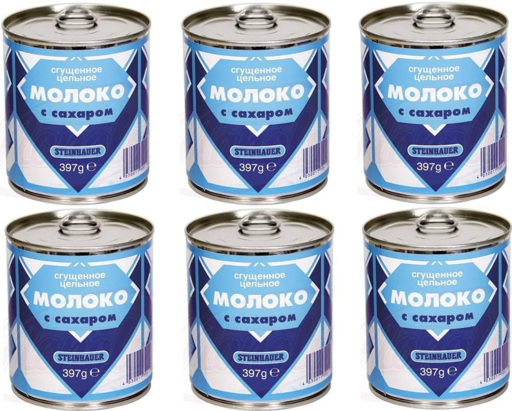 6 x 397 g de leche de kondensmilch 8% fett