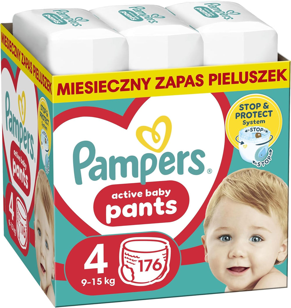 Pampers (versión antigua), pantalones niños/niñas 4 176 uds.