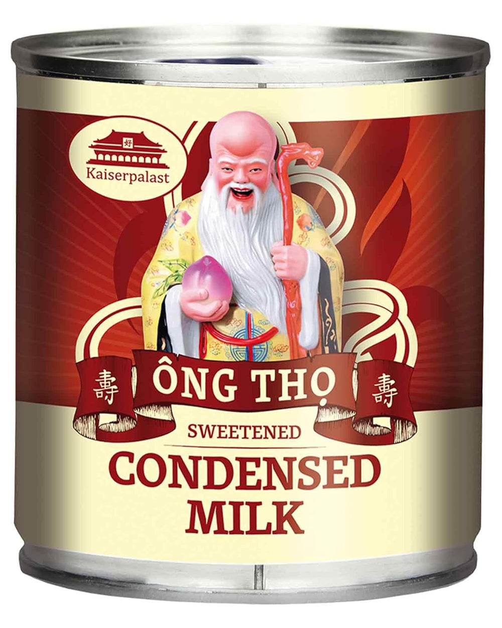 Kaiserpalast Leche Condensada 8% Fettanteil, gesüßt, zum Süßen von Kaffee und Tea oder zum Kochen und Backen, 1 x 397 g