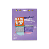 Toallitas reutilizables para bebé Bambino Mio - Básicas - Ecológicas, sin químicos, de doble cara, lavables, paquete de 10, nube - El embalaje puede variar