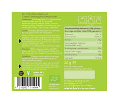 Bolsa Mekong, 25 gramos de Cacao y Chocolate Caliente Naty Shop