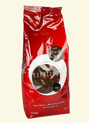 Espresso 2 x 1000g boabe de cafea întregi - Meșteșug original italian de prăjire pentru cele mai înalte exigențe! Cafea, Cappuccino, Espresso, Latte Macchiato