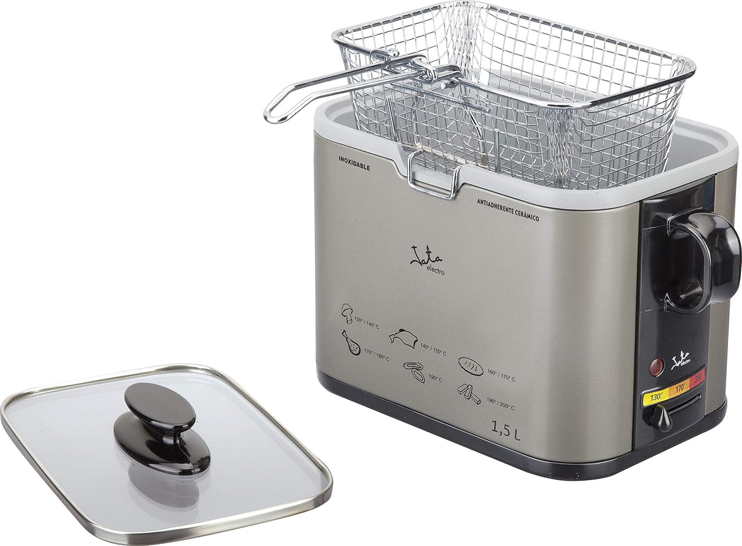 Tamaño FR326E - Friteuză, 1000 Watti, 1.3 Litri Electrocasnice Naty Shop