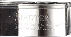 Formă de biscuiți Städter, oțel inoxidabil, argintiu, 9 cm